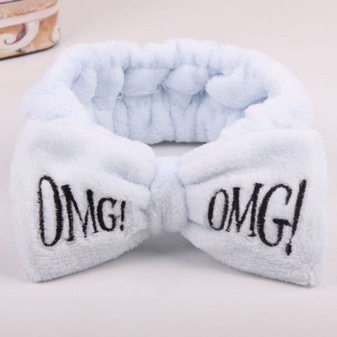 Headbands for Women Girls Bow Wash Face