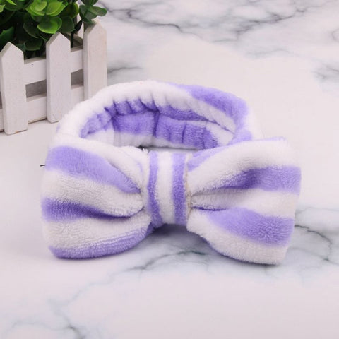 Headbands for Women Girls Bow Wash Face