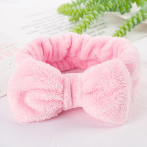 Headbands for Women Girls Bow Wash Face