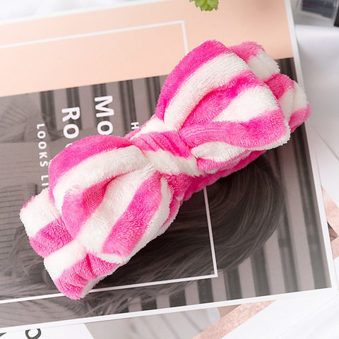 Headbands for Women Girls Bow Wash Face