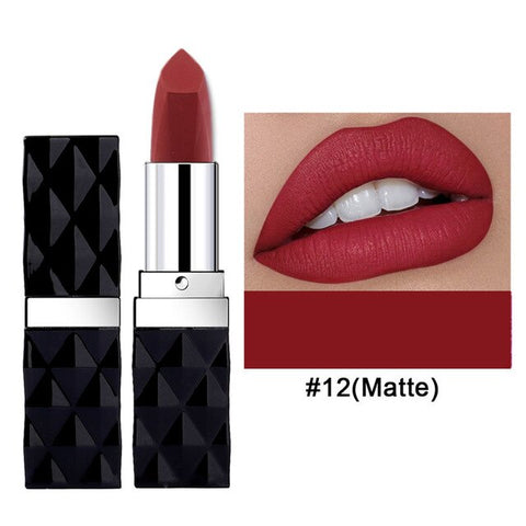 Matte Lipstick Waterproof Lipstick Shimmer Long Lasting Non-Fading Lip Makeup Mermaid Shimmer Lipstick Luxury Professional Lips