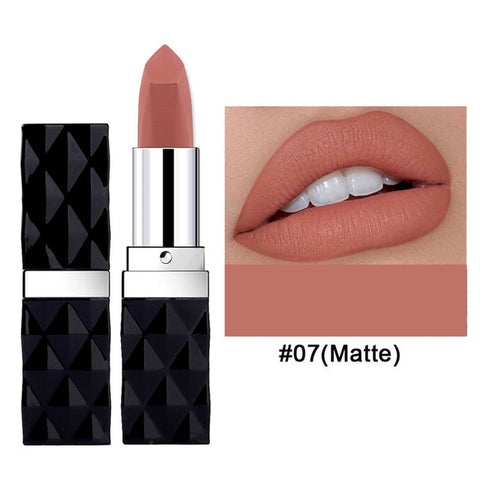 Matte Lipstick Waterproof Lipstick Shimmer Long Lasting Non-Fading Lip Makeup Mermaid Shimmer Lipstick Luxury Professional Lips