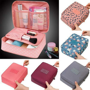 Beauty Organizer Case for Brushes Women Cosmetic Makeup Bag Toiletries Organizers Female Storage Make Up Necessary Accessory