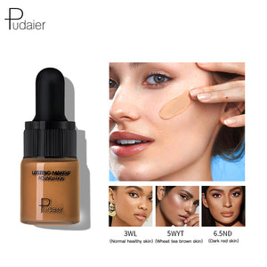 Pudaier 40color Face Foundation Makeup Trial Pack Liquid Foundation Cream Matte Foundation Base Face Concealer Cosmetic Dropship