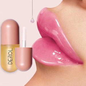 Capsule Lipstick Liquid Moisturizing Lip Repairing Lip Plumper Oil Lip Gloss Transparent Cute Korean Makeup