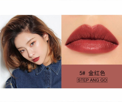 Sexy SMIKED ROSE Lipgloss Matte 8 Colors Lip Gloss Velvety Lipstick Liquid Matte Waterproof Lip Tint Sexy Lip Makeup Cosmetic