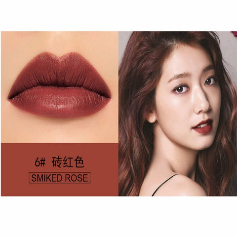 Sexy SMIKED ROSE Lipgloss Matte 8 Colors Lip Gloss Velvety Lipstick Liquid Matte Waterproof Lip Tint Sexy Lip Makeup Cosmetic