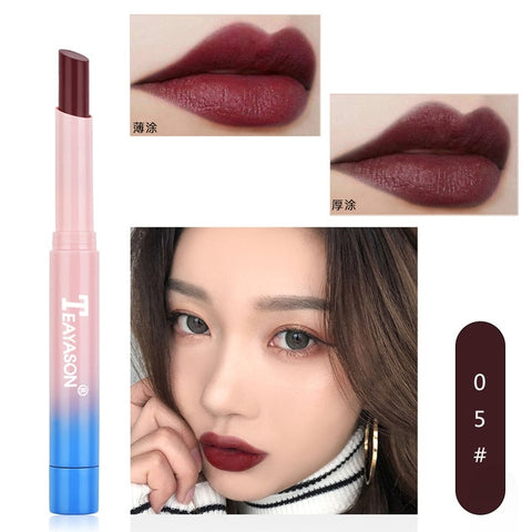 Sexy SMIKED ROSE Lipgloss Matte 8 Colors Lip Gloss Velvety Lipstick Liquid Matte Waterproof Lip Tint Sexy Lip Makeup Cosmetic