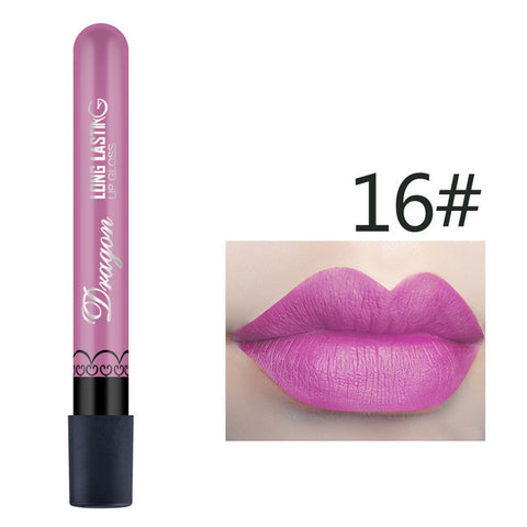 1 Pcs Sexy Vampire Lipstick Matte Waterproof Velvet Lip Stick 28 Colors Sexy Red Pigments Makeup Matte Lipsticks Beauty Lips