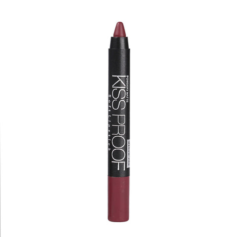 Matte kissproof lipstick