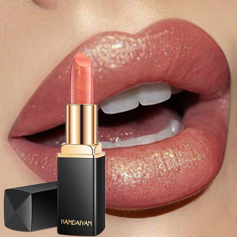 Matte Lipstick Waterproof Lipstick Shimmer Long Lasting Non-Fading Lip Makeup Mermaid Shimmer Lipstick Luxury Professional Lips